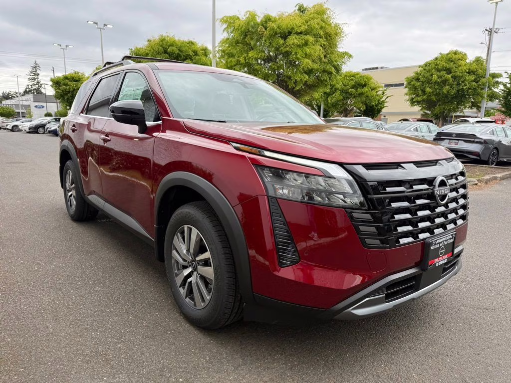 2026 Scarlet Ember Tintcoat Nissan Pathfinder SL 4X4 SUV
