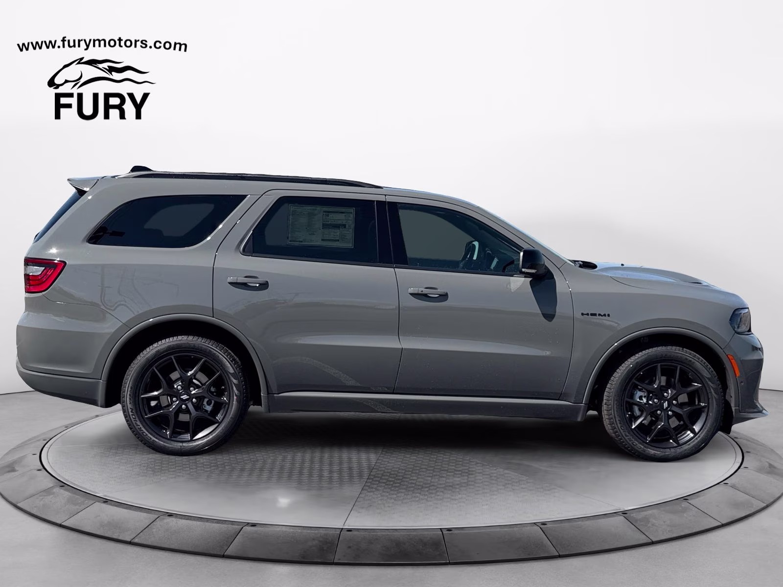 2026 Destroyer Gray Clearcoat Dodge Durango GT Plus HEMI V8 AWD SUV