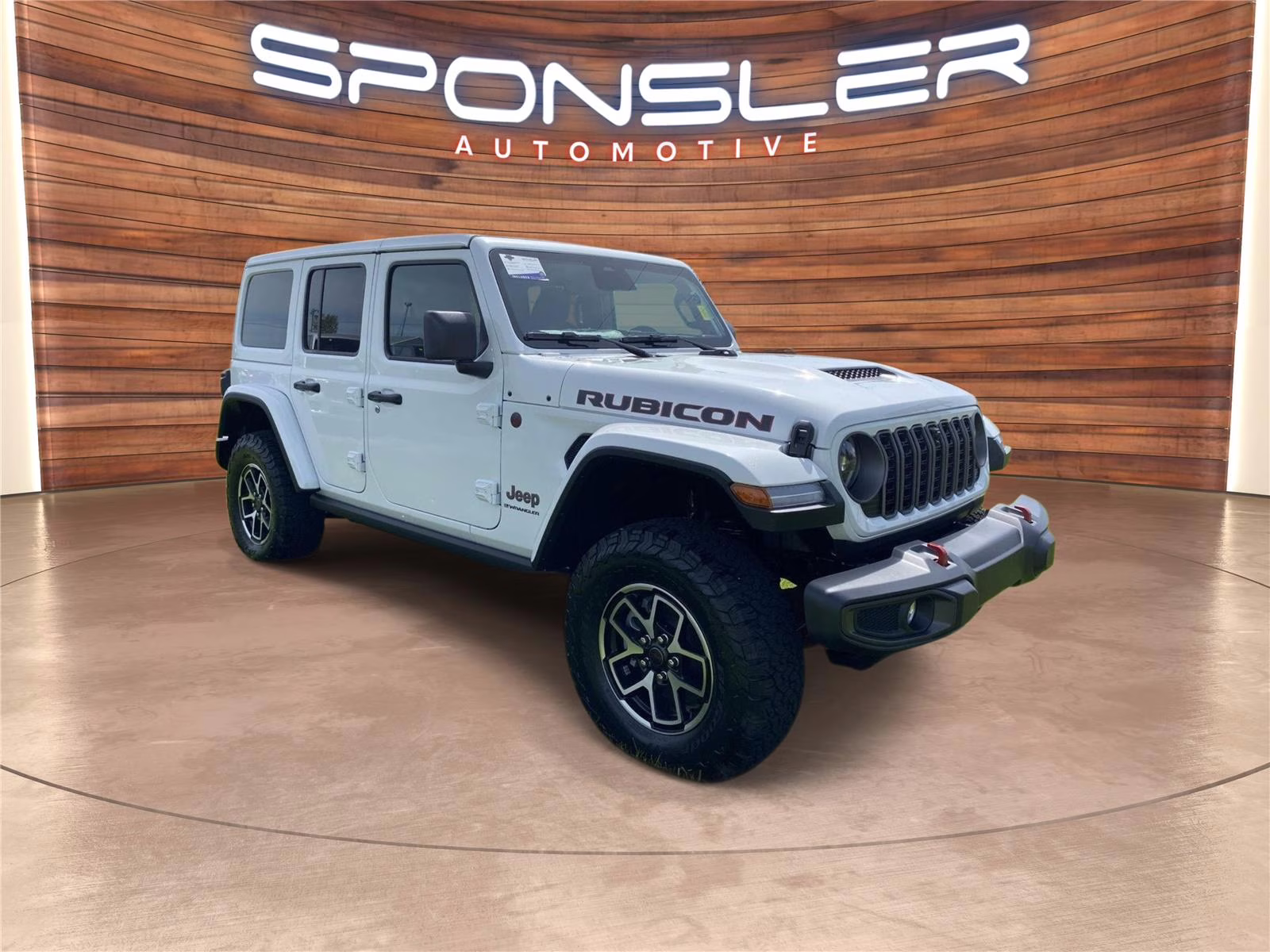 2026 Bright White Clearcoat Jeep Wrangler Rubicon 4X4 4-door