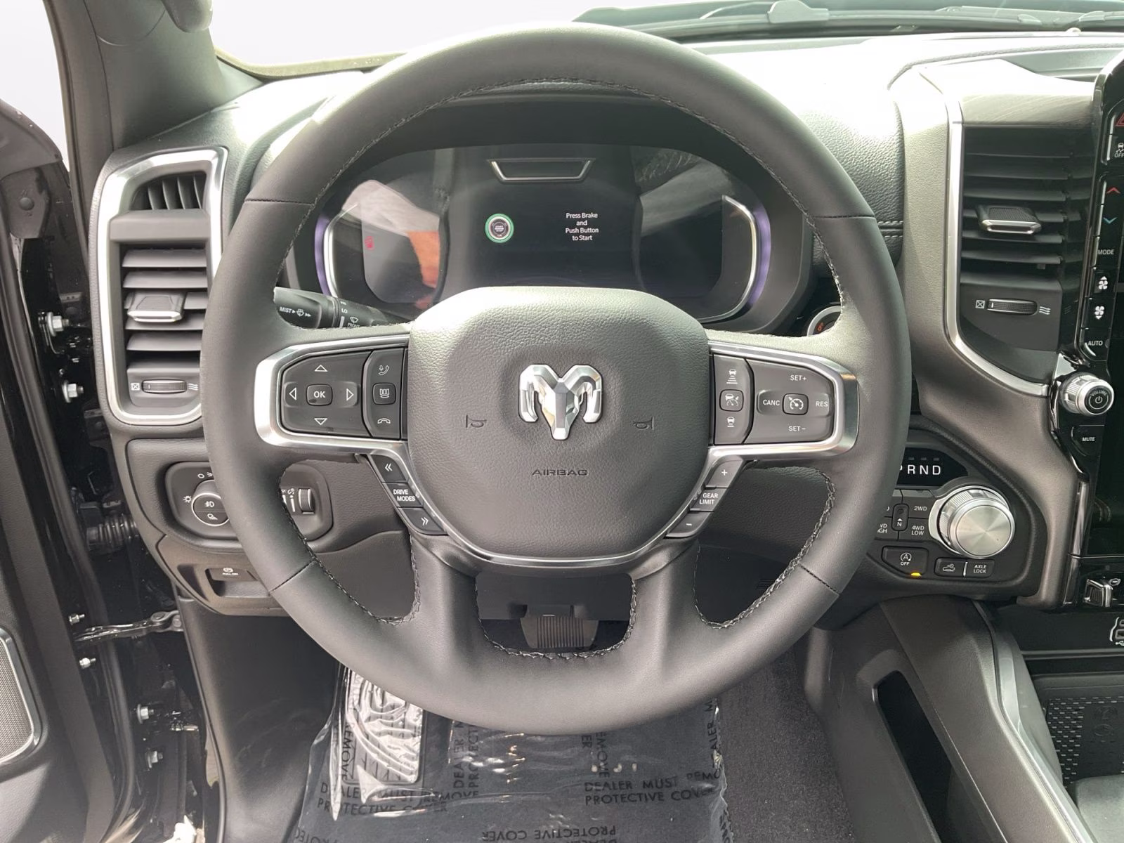 2026 Diamond Black Crystal Pearlcoat Ram 1500 Laramie 4X4 Truck