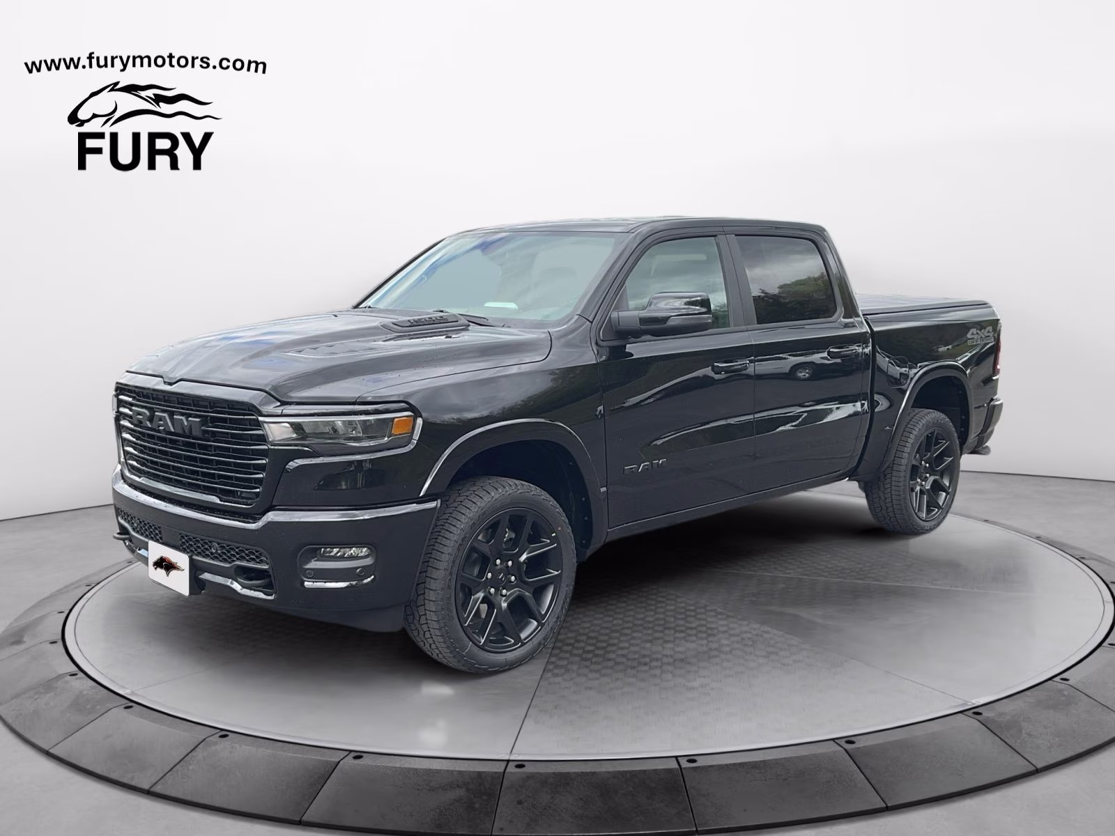 2026 Diamond Black Crystal Pearlcoat Ram 1500 Laramie 4X4 Truck