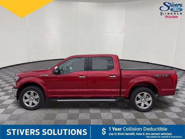 2020 Red Ford F-150 Lariat 4X4 Truck