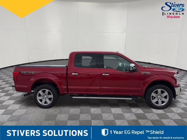 2020 Red Ford F-150 Lariat 4X4 Truck