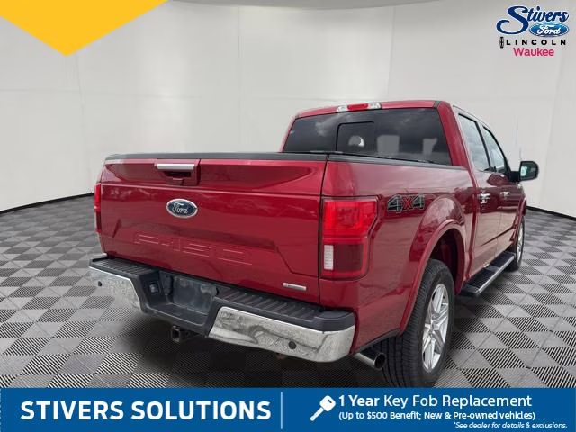 2020 Red Ford F-150 Lariat 4X4 Truck