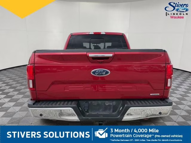 2020 Red Ford F-150 Lariat 4X4 Truck