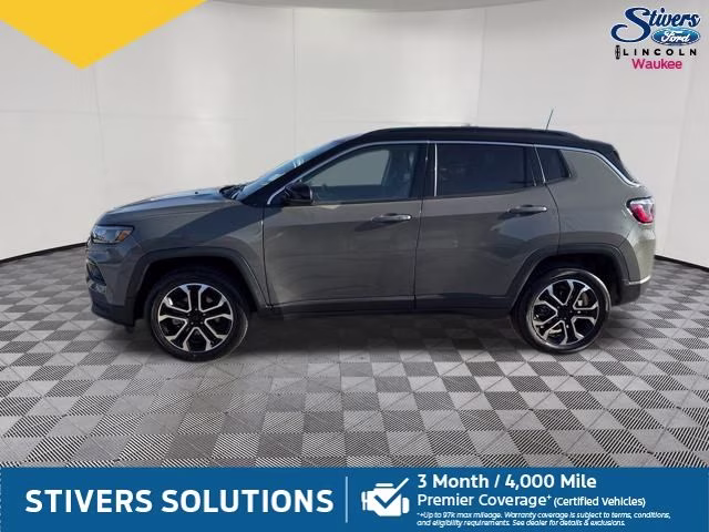 2022 Sting-Gray Clearcoat Jeep Compass Limited 4X4 SUV