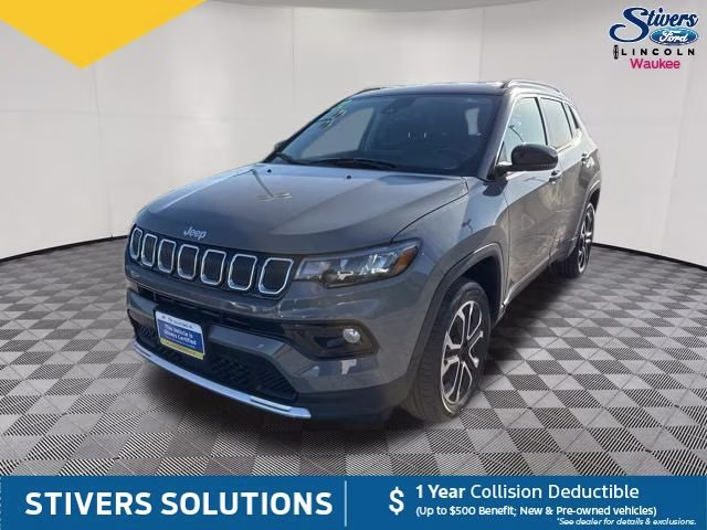 2022 Sting-Gray Clearcoat Jeep Compass Limited 4X4 SUV