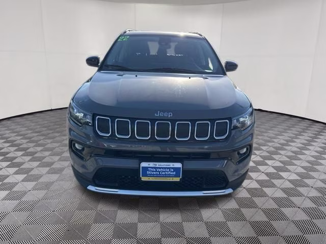 2022 Sting-Gray Clearcoat Jeep Compass Limited 4X4 SUV