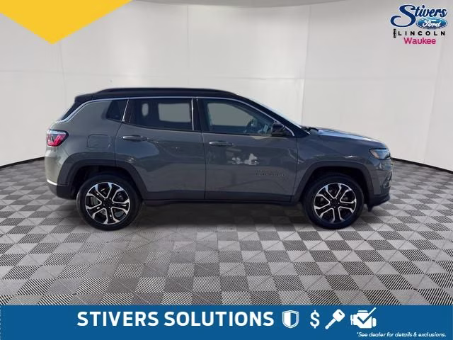 2022 Sting-Gray Clearcoat Jeep Compass Limited 4X4 SUV