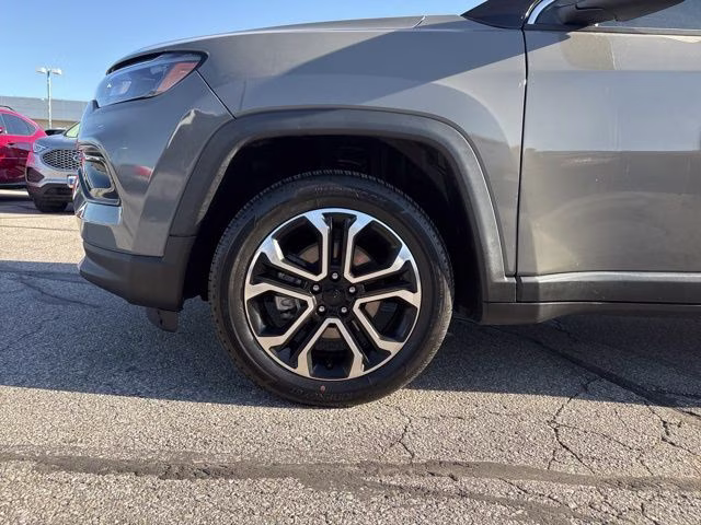 2022 Sting-Gray Clearcoat Jeep Compass Limited 4X4 SUV