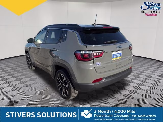 2022 Sting-Gray Clearcoat Jeep Compass Limited 4X4 SUV