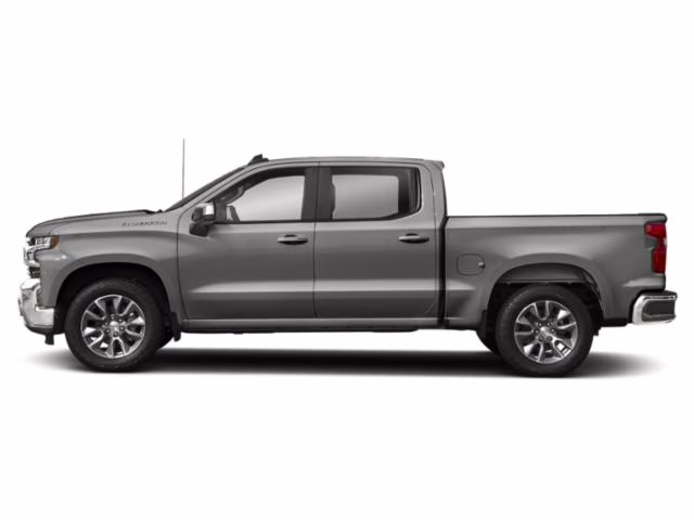 2019 Satin Steel Metallic Chevrolet Silverado 1500 LT 4X4 Truck