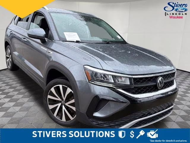 2024 Gray Volkswagen Taos 1.5T SE FWD SUV