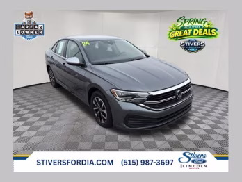 2024 Gray Volkswagen Jetta 1.5T S FWD Sedan