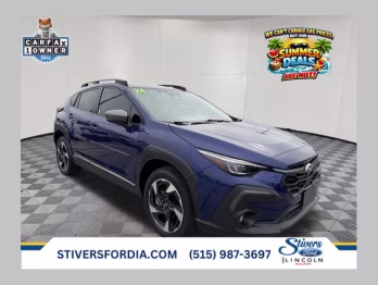 2024 Sapphire Blue Pearl Subaru Crosstrek Limited AWD SUV