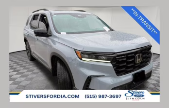 2025 Blue Honda Pilot Black Edition AWD SUV