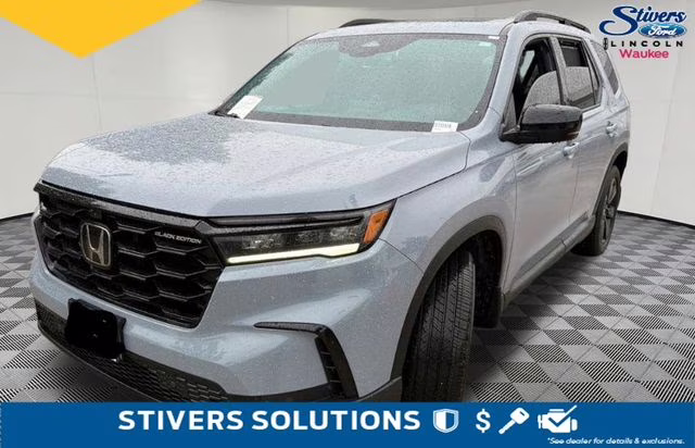 2025 Blue Honda Pilot Black Edition AWD SUV