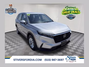 2023 Silver Honda CR-V LX AWD SUV