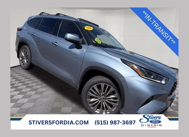 2020 Moon Dust Toyota Highlander Hybrid Platinum AWD SUV