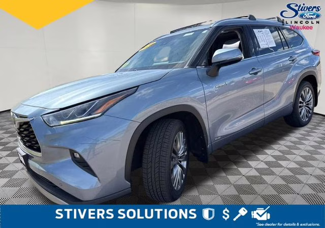 2020 Moon Dust Toyota Highlander Hybrid Platinum AWD SUV