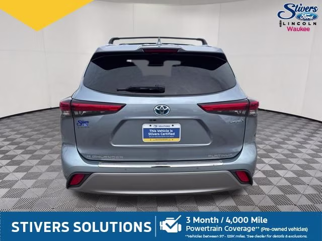 2020 Moon Dust Toyota Highlander Hybrid Platinum AWD SUV