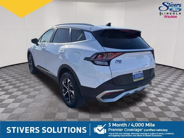 2023 Glacial White Pearl Kia Sportage EX AWD SUV