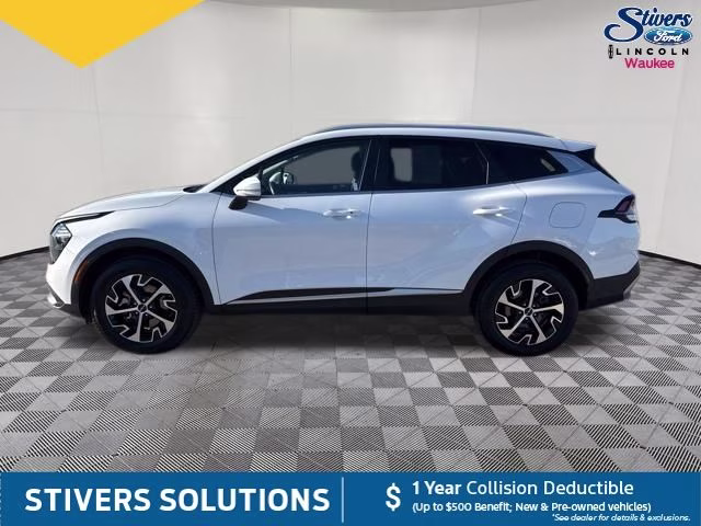 2023 Glacial White Pearl Kia Sportage EX AWD SUV
