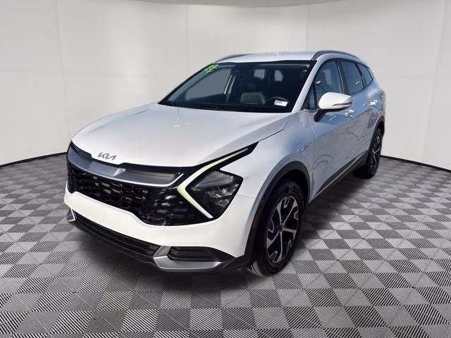 2023 Glacial White Pearl Kia Sportage EX AWD SUV