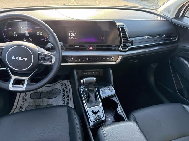 2023 Glacial White Pearl Kia Sportage EX AWD SUV