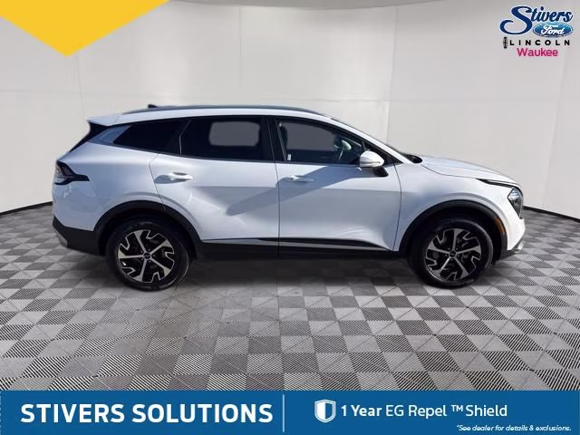 2023 Glacial White Pearl Kia Sportage EX AWD SUV