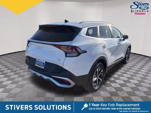 2023 Glacial White Pearl Kia Sportage EX AWD SUV