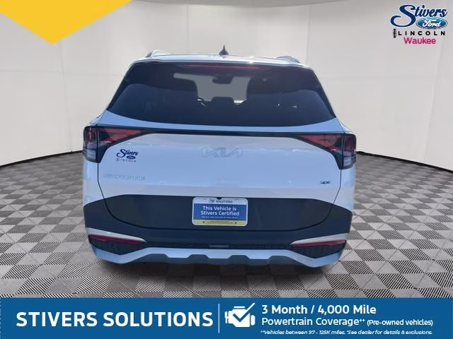 2023 Glacial White Pearl Kia Sportage EX AWD SUV