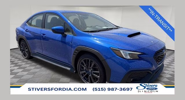 2025 WR Blue Pearl Subaru WRX Premium AWD Sedan