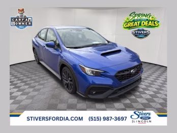 2025 WR Blue Pearl Subaru WRX Premium AWD Sedan