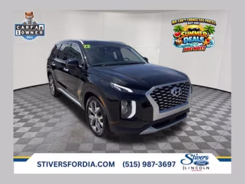 2022 Abyss Black Pearl Hyundai Palisade SEL AWD SUV