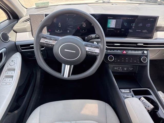 2024 Serenity White Hyundai Sonata SEL FWD Sedan