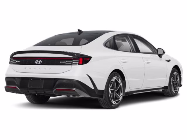 2024 Serenity White Hyundai Sonata SEL FWD Sedan