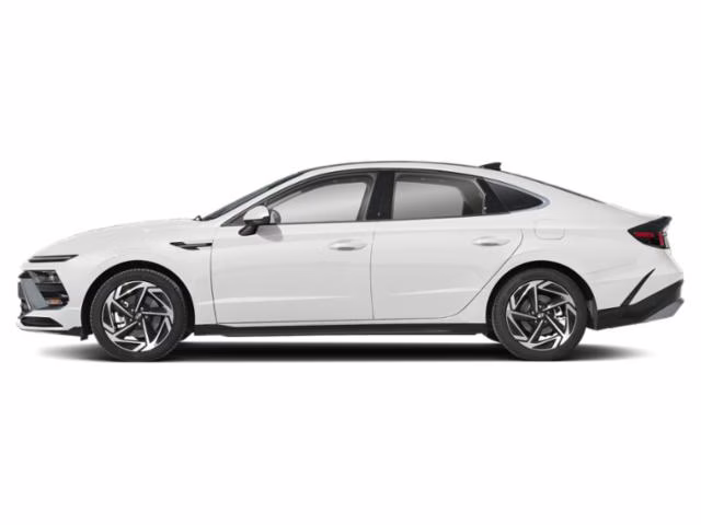2024 Serenity White Hyundai Sonata SEL FWD Sedan