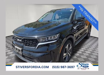 2023 Aurora Black Kia Sorento Hybrid EX AWD SUV