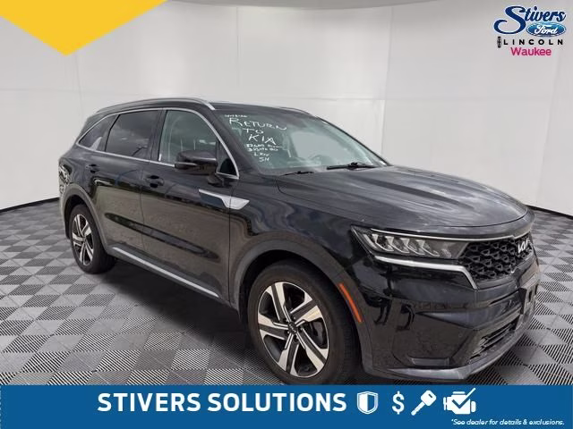 2023 Aurora Black Kia Sorento Hybrid EX AWD SUV