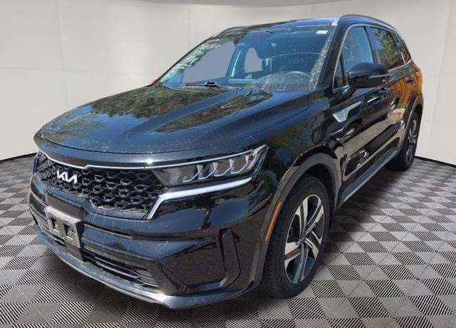 2023 Aurora Black Kia Sorento Hybrid EX AWD SUV