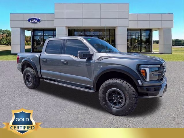 2025 Gray Metallic Ford F-150 Raptor 4X4 Truck