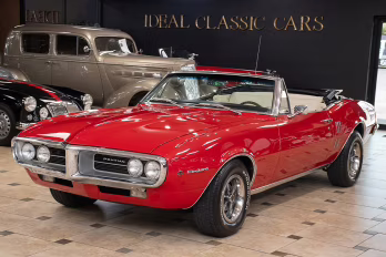1967 Regimental Red Pontiac Firebird - Factory A/C Convertible