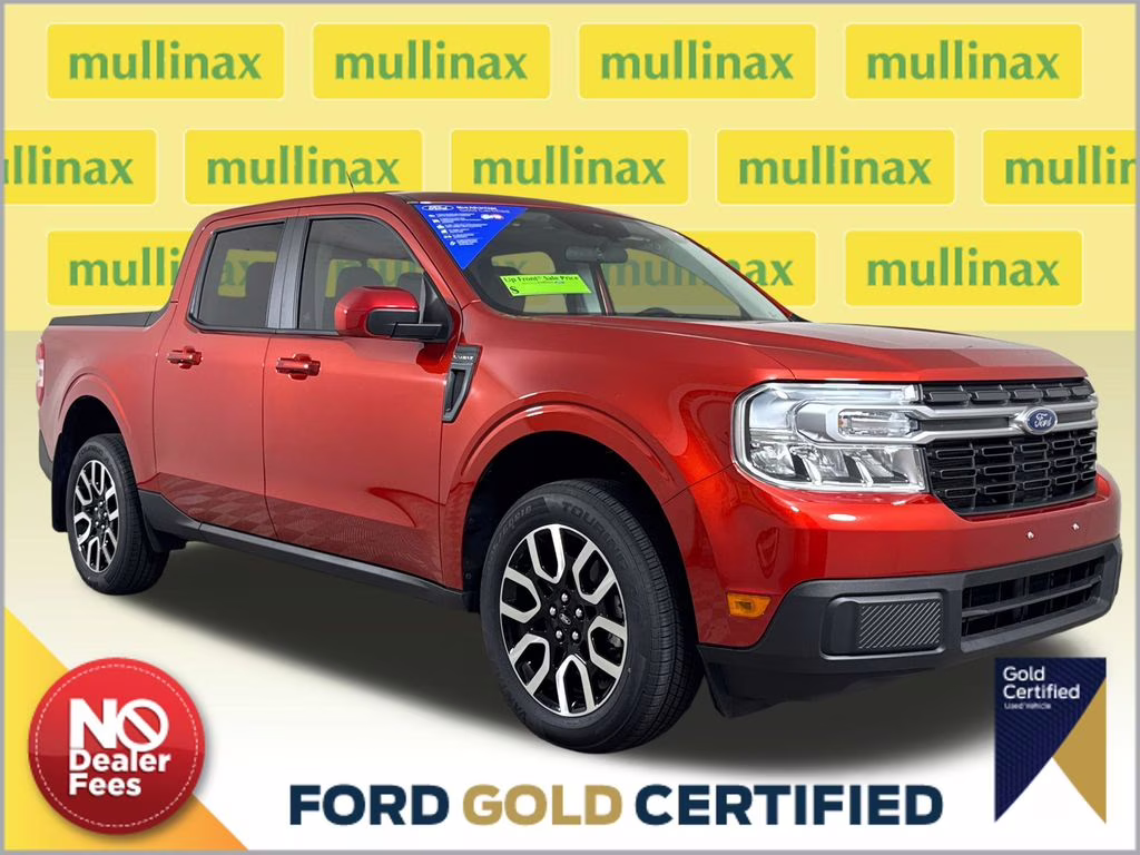 2023 Chili Pepper Red Ford Maverick Lariat FWD Truck
