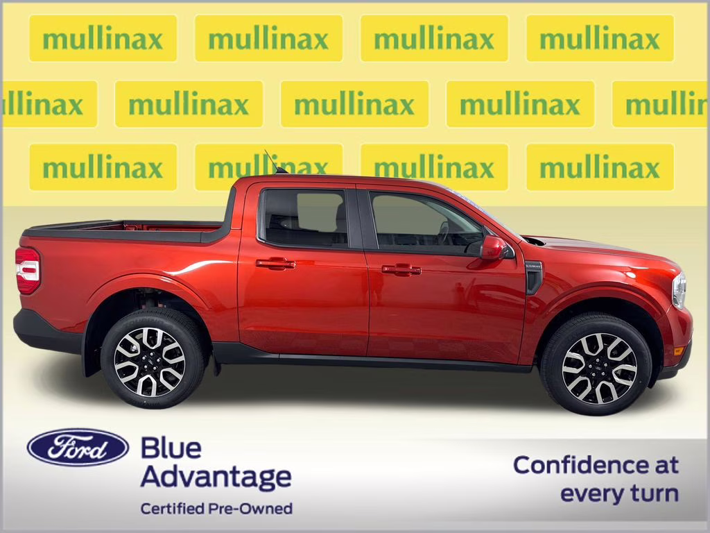 2023 Chili Pepper Red Ford Maverick Lariat FWD Truck