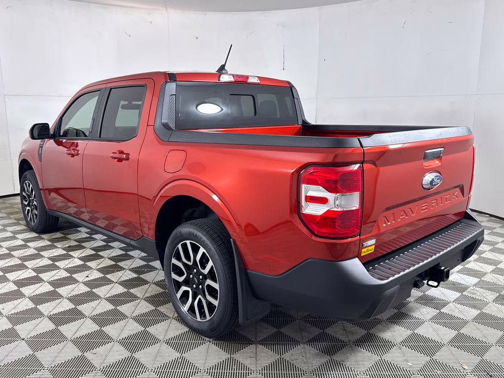 2023 Chili Pepper Red Ford Maverick Lariat FWD Truck