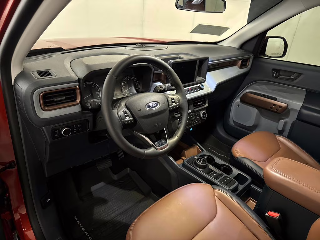 2023 Chili Pepper Red Ford Maverick Lariat FWD Truck