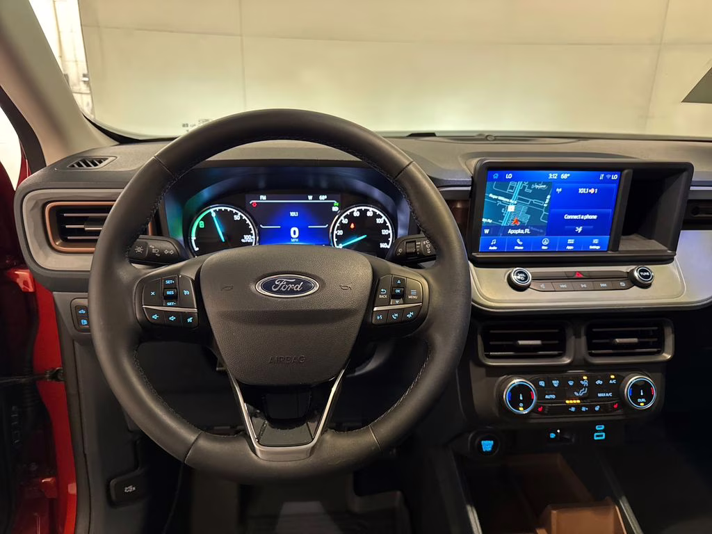 2023 Chili Pepper Red Ford Maverick Lariat FWD Truck