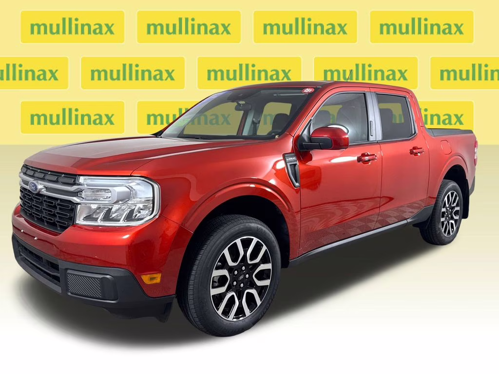 2023 Chili Pepper Red Ford Maverick Lariat FWD Truck