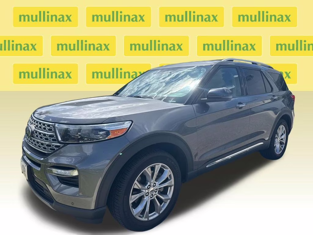 2021 Carbonized Gray Metallic Ford Explorer Limited RWD SUV